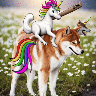 Unicorn and Shib Meme